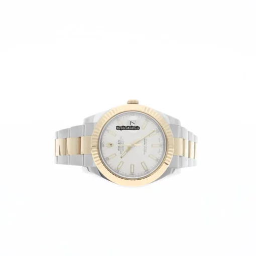 Trustworthy Replica Rolex Datejust II 116333 Caliber 3136 Automatic Movement 41mm Gold/steel Case Mens/unisex Watch - Image 6