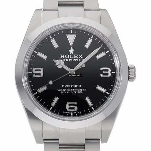Trustworthy Copies Rolex Explorer 214270 Caliber 3132 Automatic Movement 39mm Steel Case Watch