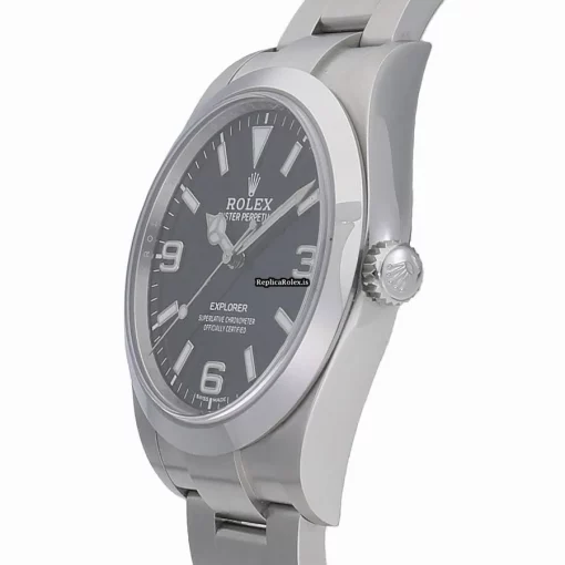 Trustworthy Copies Rolex Explorer 214270 Caliber 3132 Automatic Movement 39mm Steel Case Watch - Image 2