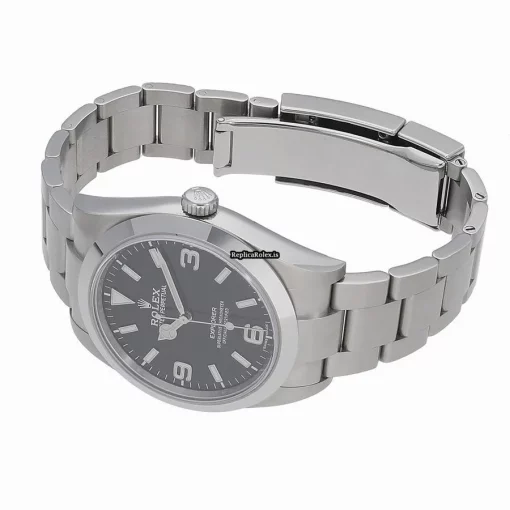 Trustworthy Copies Rolex Explorer 214270 Caliber 3132 Automatic Movement 39mm Steel Case Watch - Image 5