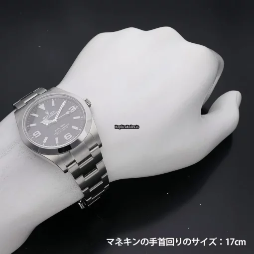 Trustworthy Copies Rolex Explorer 214270 Caliber 3132 Automatic Movement 39mm Steel Case Watch - Image 6