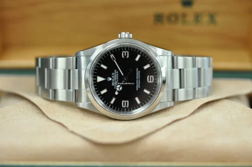 Remarkable Fakes Rolex Explorer 14270 Caliber 3000 Automatic Movement 36x43mm Steel Case Mens/unisex Watch - Image 11