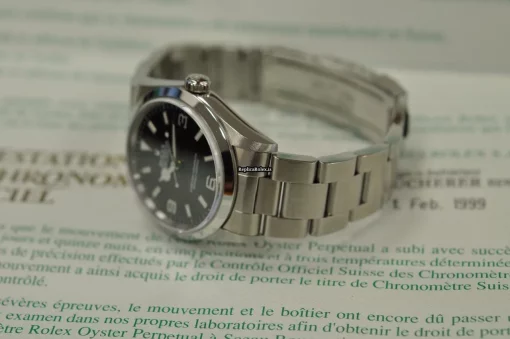 Remarkable Fakes Rolex Explorer 14270 Caliber 3000 Automatic Movement 36x43mm Steel Case Mens/unisex Watch - Image 4