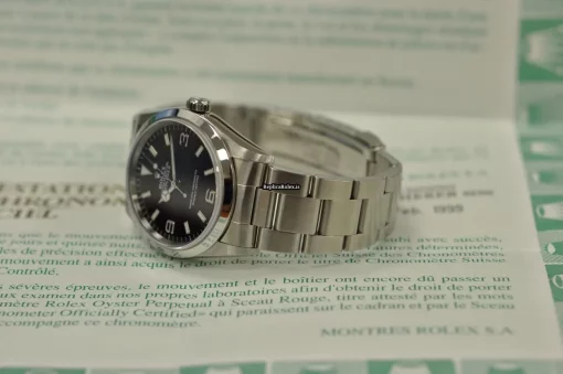 Remarkable Fakes Rolex Explorer 14270 Caliber 3000 Automatic Movement 36x43mm Steel Case Mens/unisex Watch - Image 7