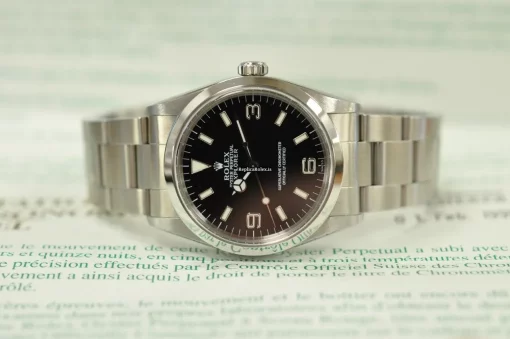 Remarkable Fakes Rolex Explorer 14270 Caliber 3000 Automatic Movement 36x43mm Steel Case Mens/unisex Watch - Image 9
