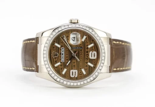 High-end Replica Rolex Datejust 116139 Caliber 3135 Automatic Movement 36mm White Gold Case Mens/unisex Watch - Image 3