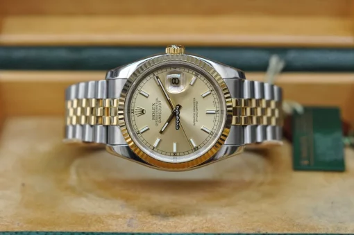 Discount Fake Rolex Datejust 116233 Caliber 3135 Automatic Movement 36mm Gold/steel Case Mens/unisex Watch - Image 5