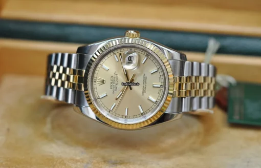 Discount Fake Rolex Datejust 116233 Caliber 3135 Automatic Movement 36mm Gold/steel Case Mens/unisex Watch - Image 9