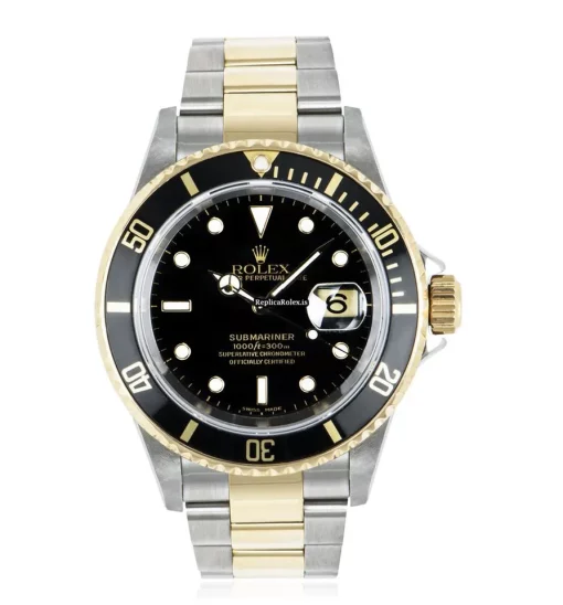 Trustworthy Replica Rolex Submariner Date 16613 Automatic Movement 40mm Gold/steel Case Mens/unisex Watch