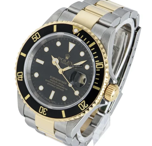 Trustworthy Replica Rolex Submariner Date 16613 Automatic Movement 40mm Gold/steel Case Mens/unisex Watch - Image 3
