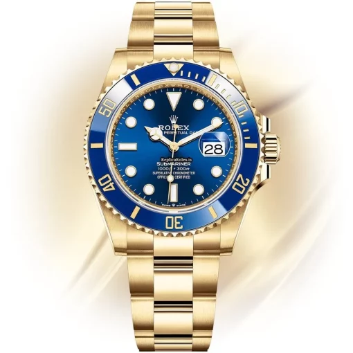 Incredible Knockoff Rolex Submariner Date 126618lb Caliber 3235 Automatic Movement 41mm Yellow Gold Case Mens/unisex Watch