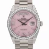 Appealing Imitation Rolex Day-date 36 128349rbr Caliber 3255 Automatic Movement 36mm White Gold Case Watch