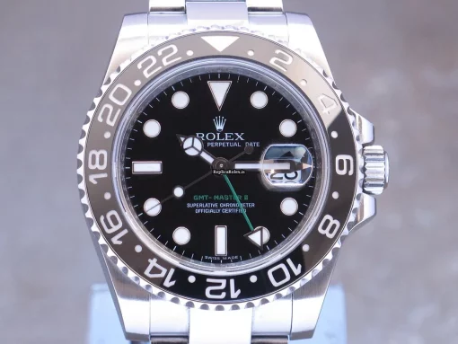 Wonderful Replica Rolex Gmt-master II 116710ln Caliber 3186 Automatic Movement 40mm Steel Case Mens/unisex Watch