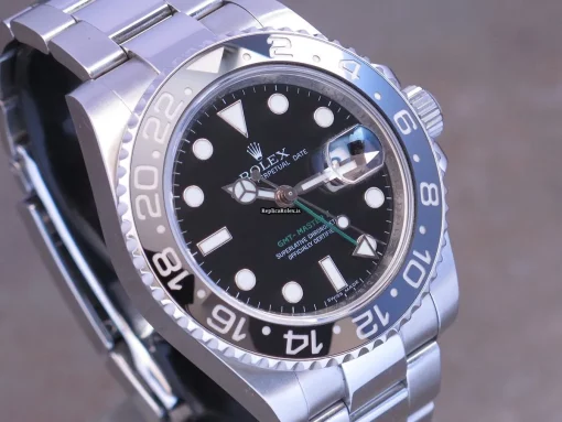 Wonderful Replica Rolex Gmt-master II 116710ln Caliber 3186 Automatic Movement 40mm Steel Case Mens/unisex Watch - Image 10