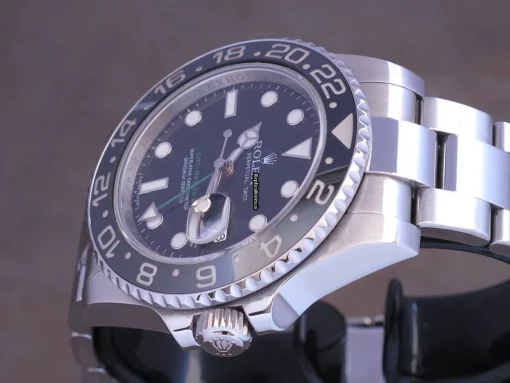 Wonderful Replica Rolex Gmt-master II 116710ln Caliber 3186 Automatic Movement 40mm Steel Case Mens/unisex Watch - Image 12