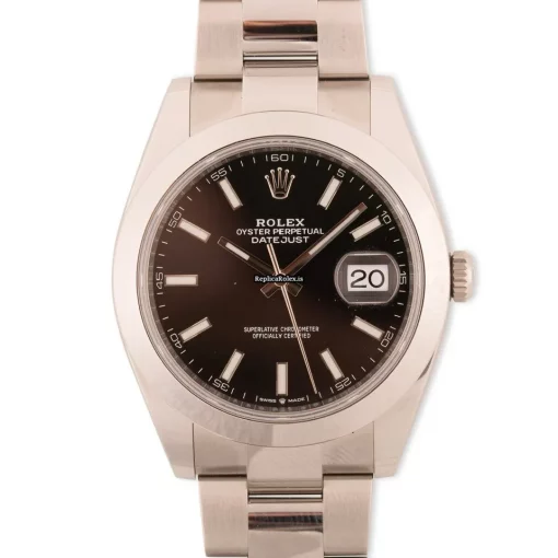 Luxury Copy Rolex Datejust 126300 Caliber 3235 Automatic Movement 41x48mm Steel Case Mens/unisex Watch - Image 2