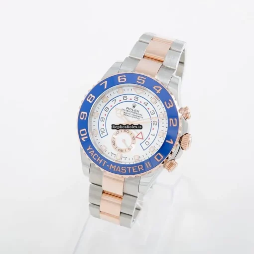 Terrific Replica Rolex Yacht-master II 116681 Caliber 4161 Automatic Movement 44mm Gold/steel Case Mens/unisex Watch - Image 3