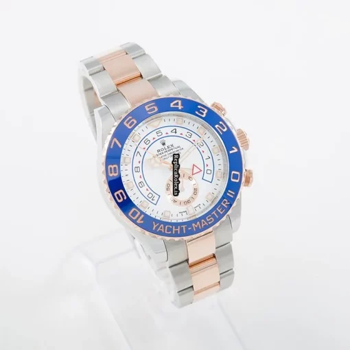 Terrific Replica Rolex Yacht-master II 116681 Caliber 4161 Automatic Movement 44mm Gold/steel Case Mens/unisex Watch - Image 4