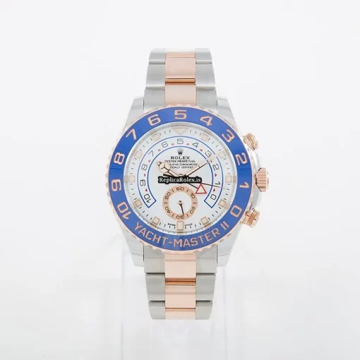 Terrific Replica Rolex Yacht-master II 116681 Caliber 4161 Automatic Movement 44mm Gold/steel Case Mens/unisex Watch - Image 5