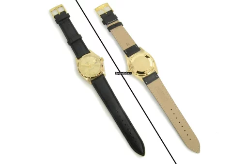 Offering Replica Rolex Datejust 1601 Caliber 1570 Automatic Movement 36mm Yellow Gold Case Mens/unisex Watch - Image 13