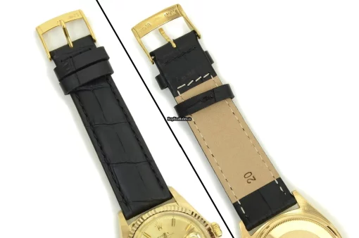 Offering Replica Rolex Datejust 1601 Caliber 1570 Automatic Movement 36mm Yellow Gold Case Mens/unisex Watch - Image 14