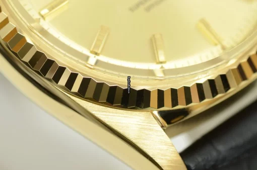 Offering Replica Rolex Datejust 1601 Caliber 1570 Automatic Movement 36mm Yellow Gold Case Mens/unisex Watch - Image 6