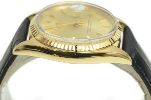 Offering Replica Rolex Datejust 1601 Caliber 1570 Automatic Movement 36mm Yellow Gold Case Mens/unisex Watch - Image 8