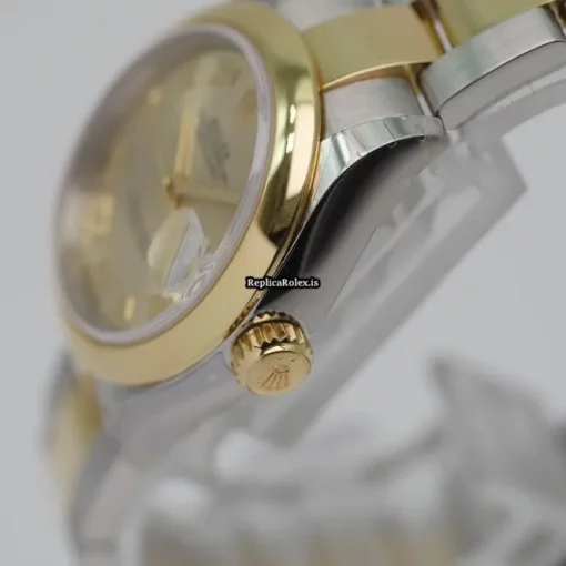 Nice Replica Rolex Lady-datejust 279163 Automatic Movement 28mm Gold/steel Case Womens Watch - Image 8