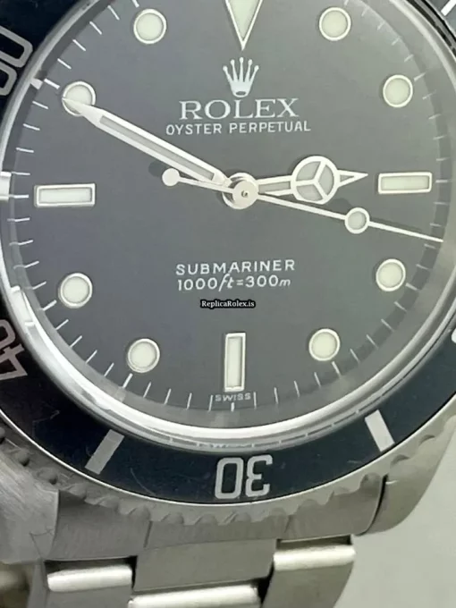 Fabulous Replica Rolex Submariner 14060 Caliber 3000 Automatic Movement 40mm Steel Case Mens/unisex Watch - Image 8
