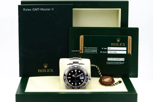 Best Replica Rolex Gmt-master II 116710ln Caliber 3186 Automatic Movement 40mm Steel Case Mens/unisex Watch - Image 9