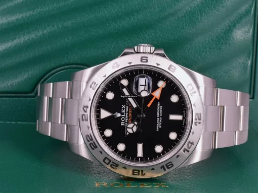 Cool Imitation Rolex Explorer II 216570 Caliber 3187 Automatic Movement 42mm Steel Case Mens/unisex Watch