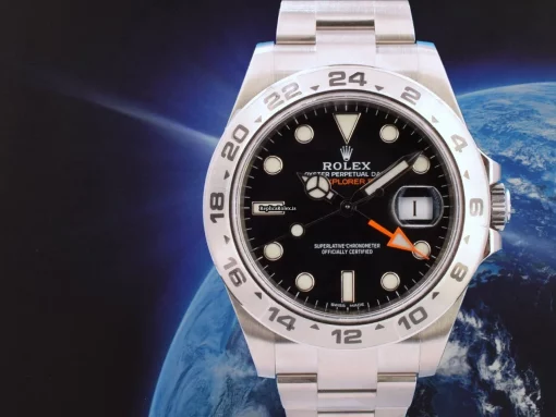 Cool Imitation Rolex Explorer II 216570 Caliber 3187 Automatic Movement 42mm Steel Case Mens/unisex Watch - Image 10