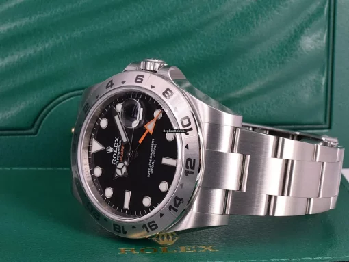 Cool Imitation Rolex Explorer II 216570 Caliber 3187 Automatic Movement 42mm Steel Case Mens/unisex Watch - Image 2
