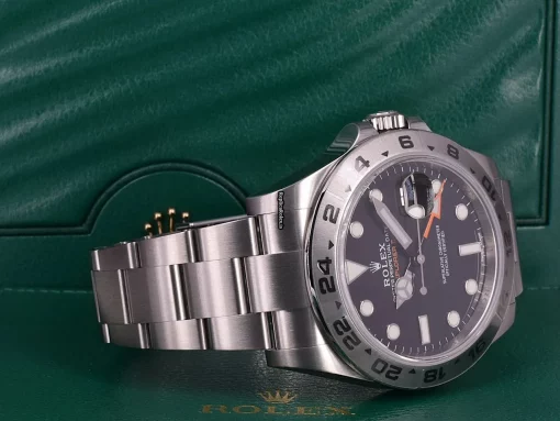 Cool Imitation Rolex Explorer II 216570 Caliber 3187 Automatic Movement 42mm Steel Case Mens/unisex Watch - Image 6