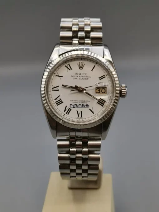 Affordable Imitation Rolex Oyster Precision 6694 Caliber 1225 Manual Winding Movement 34x40mm Steel Case Mens/unisex Watch - Image 10