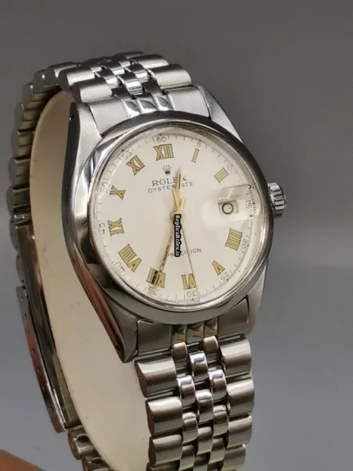 Affordable Imitation Rolex Oyster Precision 6694 Caliber 1225 Manual Winding Movement 34x40mm Steel Case Mens/unisex Watch - Image 6