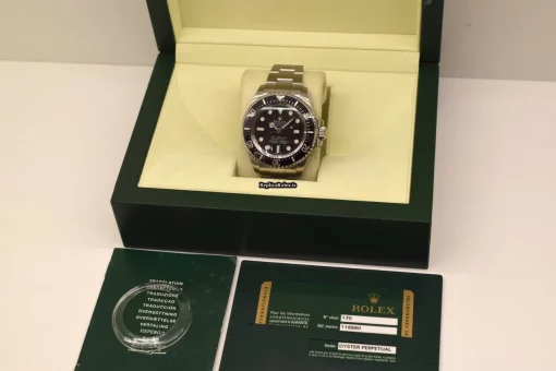 Attractive Replica Rolex Sea-dweller Deepsea 116660 Caliber 3135 Automatic Movement 44mm Steel Case Mens/unisex Watch - Image 7