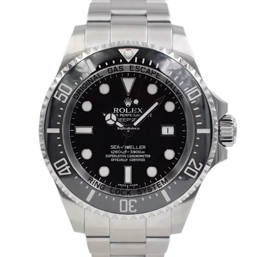 Attractive Replica Rolex Sea-dweller Deepsea 116660 Caliber 3135 Automatic Movement 44mm Steel Case Mens/unisex Watch - Image 8