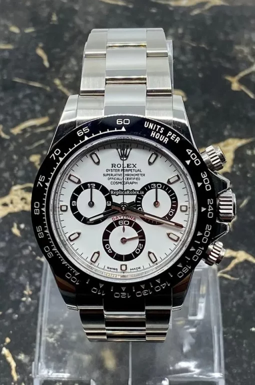 Unique Clone Rolex Daytona 116500ln Caliber 4130 Automatic Movement 40mm Steel Case Mens/unisex Watch