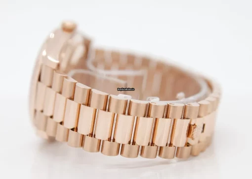 Incredible Fake Rolex Day-date 40 228235 Caliber 3255 Automatic Movement 40mm Rose Gold Case Mens/unisex Watch - Image 4