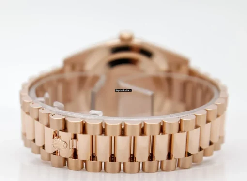 Incredible Fake Rolex Day-date 40 228235 Caliber 3255 Automatic Movement 40mm Rose Gold Case Mens/unisex Watch - Image 5