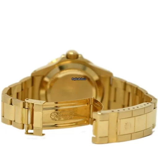 Incredible Clone Rolex Submariner Date 16808 Automatic Movement 40mm Yellow Gold Case Mens/unisex Watch - Image 4