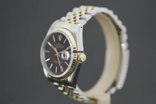 Aaa Fake Rolex Datejust 16233 Caliber 3135 Automatic Movement 36mm Gold/steel Case Mens/unisex Watch - Image 7