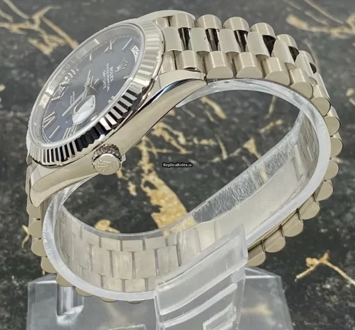 Luxury Replica Rolex Day-date 40 228239 Caliber 3255 Automatic Movement 40mm White Gold Case Mens/unisex Watch - Image 4