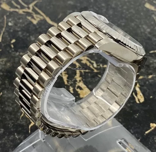 Luxury Replica Rolex Day-date 40 228239 Caliber 3255 Automatic Movement 40mm White Gold Case Mens/unisex Watch - Image 7