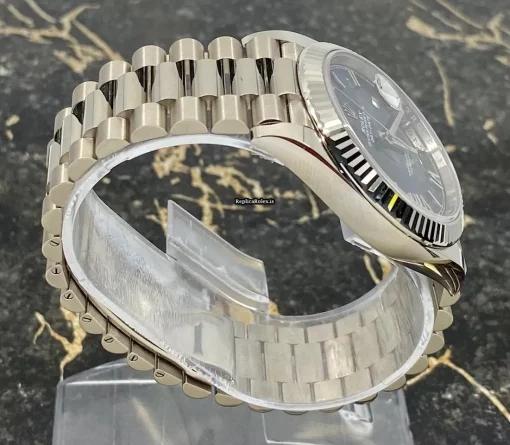 Luxury Replica Rolex Day-date 40 228239 Caliber 3255 Automatic Movement 40mm White Gold Case Mens/unisex Watch - Image 8