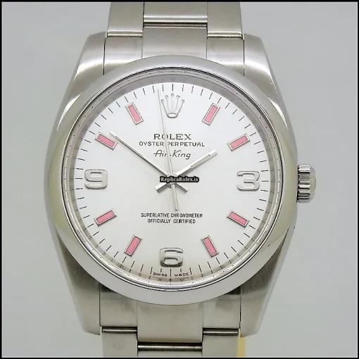 Best Replica Rolex Air King 114200 Caliber 3130 Automatic Movement 34mm Steel Case Mens/unisex Watch