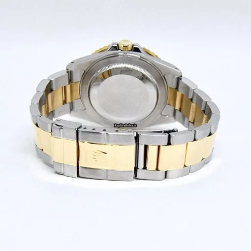Beautiful Fake Rolex Gmt-master II 16713 Caliber 3185 Automatic Movement 40mm Gold/steel Case Mens/unisex Watch - Image 4