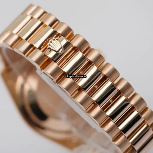 Suitable Fakes Rolex Day-date 36 118205 Automatic Movement 36mm Rose Gold Case Mens/unisex Watch - Image 6