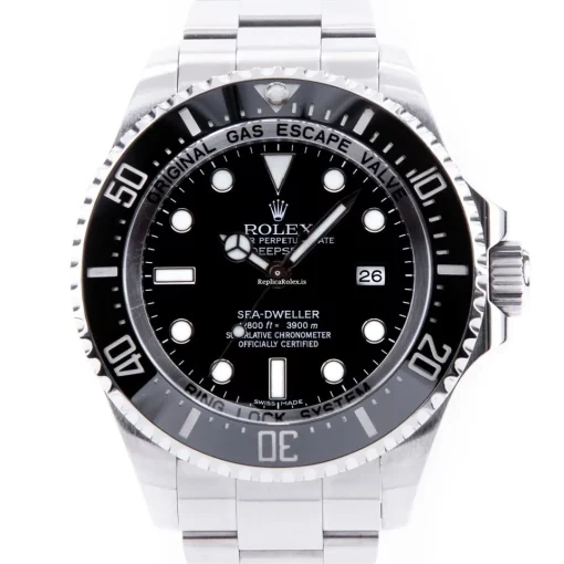 Reliable Fake Rolex Sea-dweller Deepsea 116660 Caliber 3135 Automatic Movement 44mm Steel Case Mens/unisex Watch